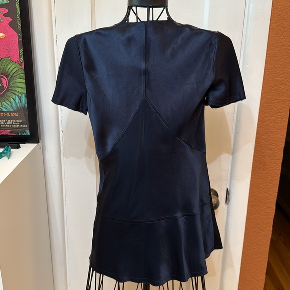 Vera Wang Lavender Label Silk Top-Sz 2 - Picture 4 of 5